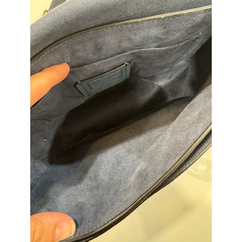 Coach Kleo Shoulder Bag 23 in Smooth, Pebbled and Sueded Leather - Picture 13 of 14